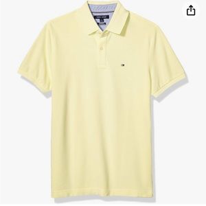 Tommy Hilfiger Light Yellow Polo!